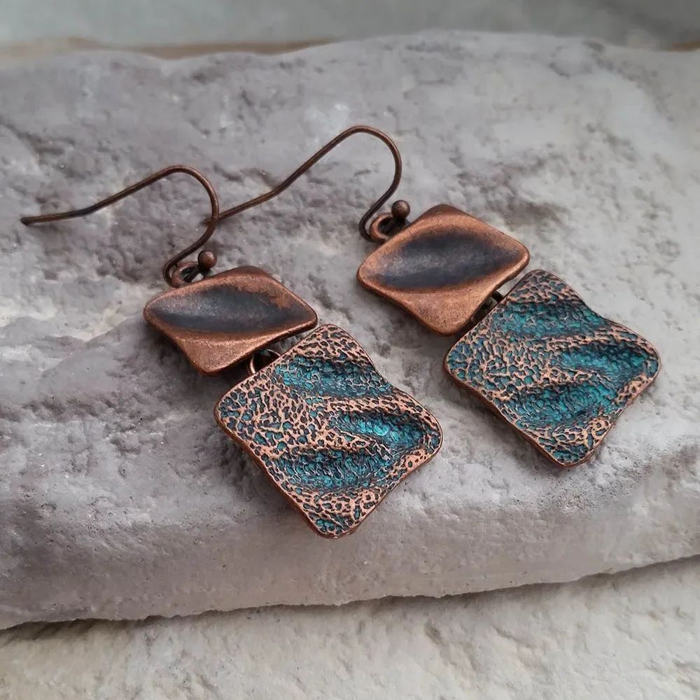 Geo Dangle Earrings #2199